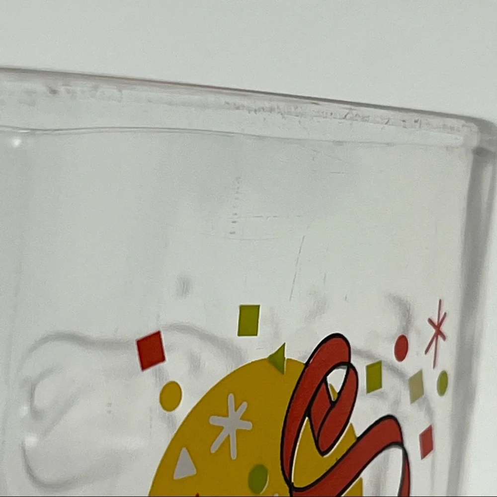 Walt Disney World McDonalds 2000 Celebration Glass Animal Kingdom Mickey Mouse - Picture 9 of 9